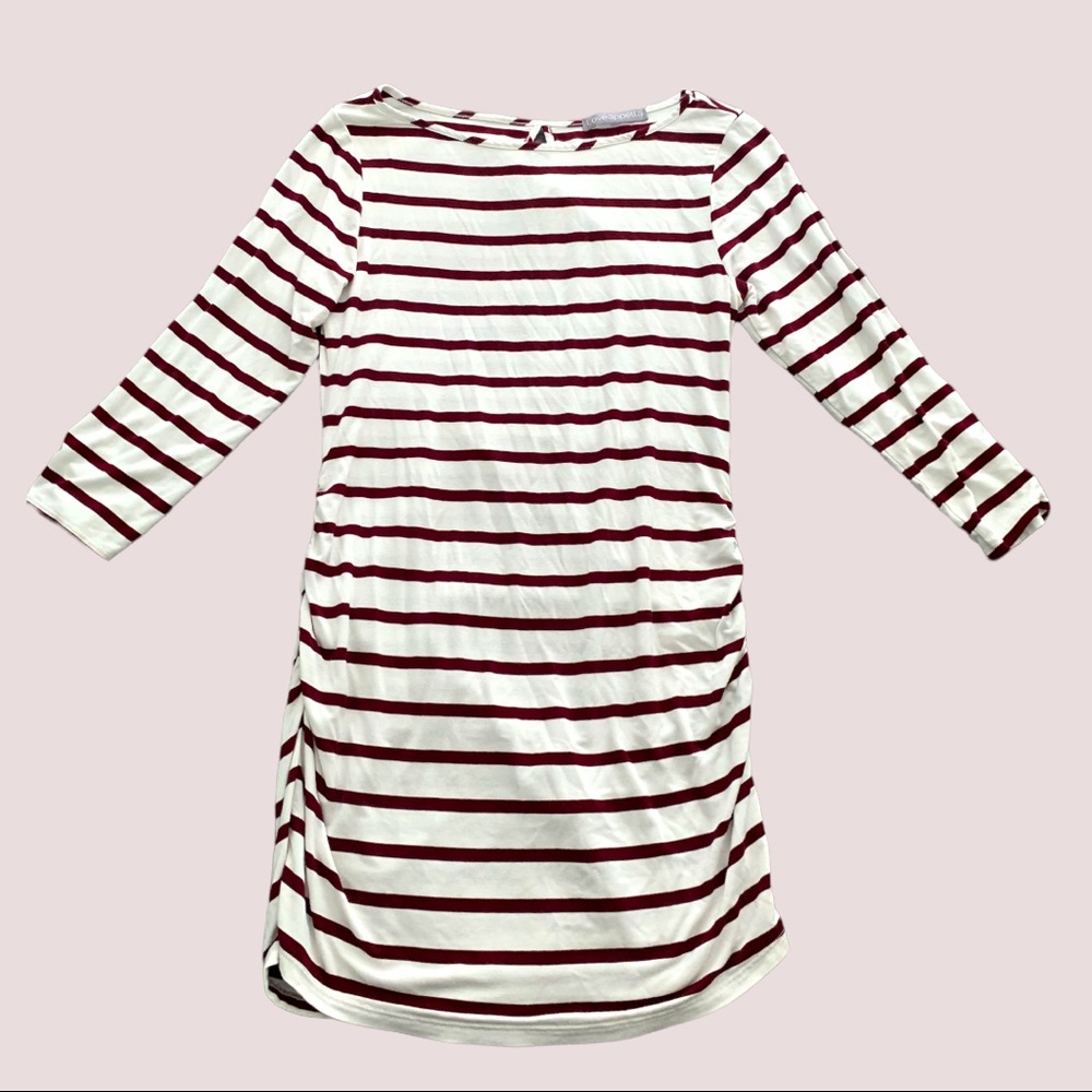 Loveappella Maternity
Charlote Maternity Ruched Side Knit Top